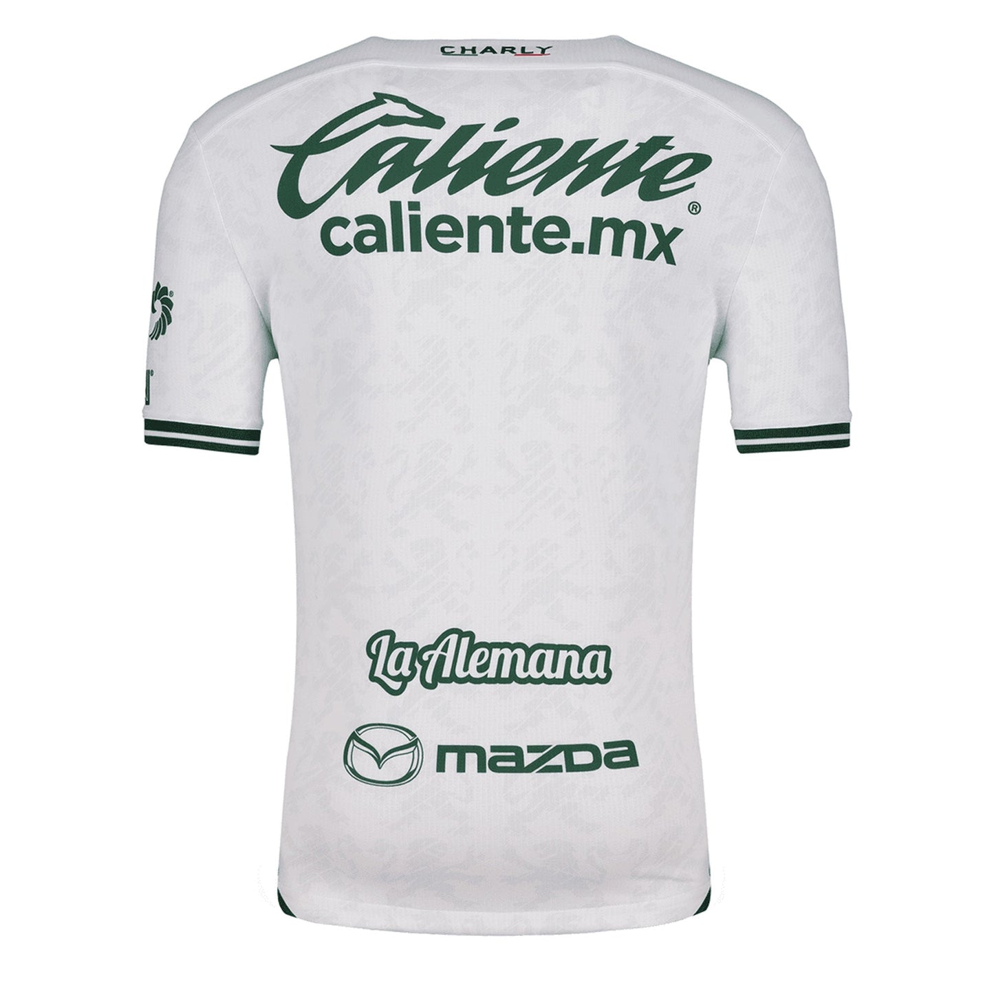 Charly Men's Leon 2024/25 Authentic Away Jersey White/Green