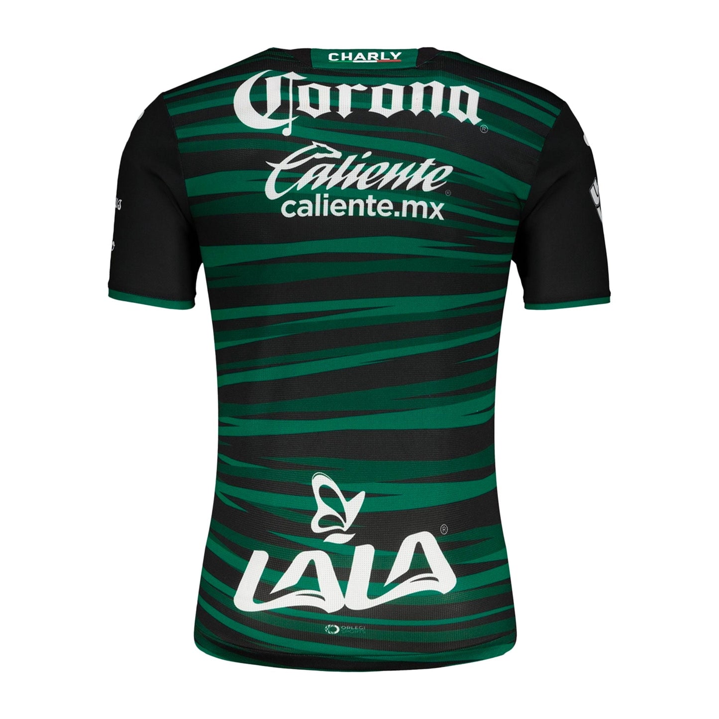 Charly Men's Santos Laguna 2022/23 Authentic Away Jersey Black/Green
