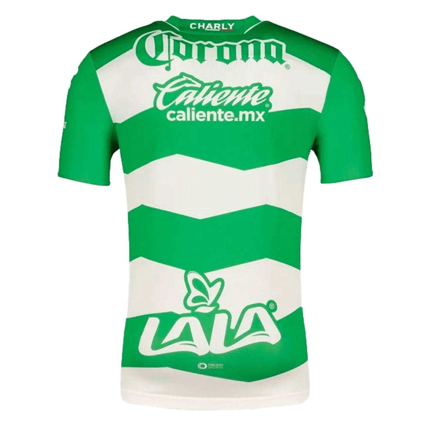 Charly Men's Santos Laguna 2023/24 Authentic Home Jersey Green/White