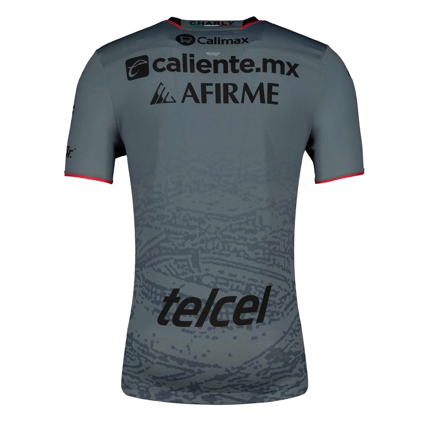 Charly Men's Xolos De Tijuana 2023/24 Authentic Away Jersey Grey/Black