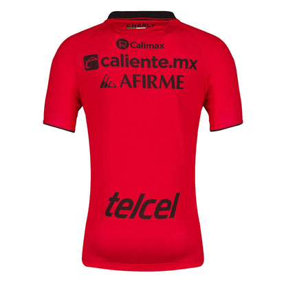 Charly Men's Xolos De Tijuana 2023/24 Authentic Home Jersey Red/Black