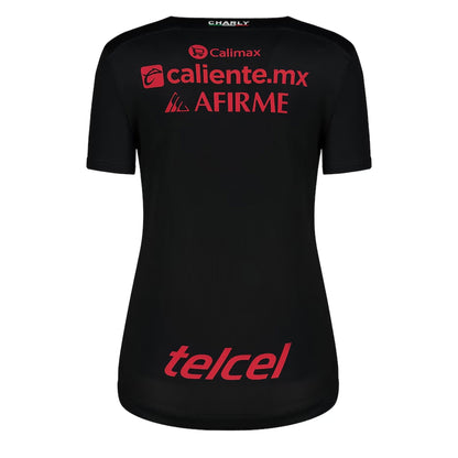 Charly Women's Xolos De Tijuana 2024/25 Authentic Home Jersey Black/Red