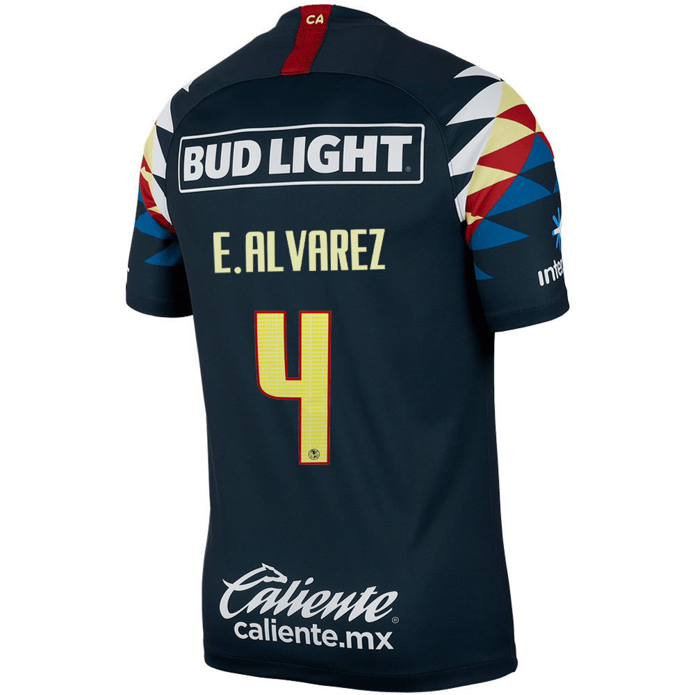 2019/20 Club America E. Alvarez #4 Away Official Nameset