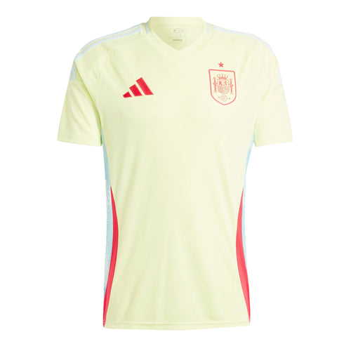 adidas Men's Spain 2024/25 Away Jersey Yellow/Halo Mint