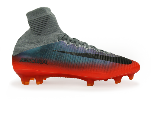Nike Men's Mercurial Superfly V CR7 FG  Cool Grey/Metalic Hematite/Wolf Grey