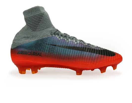 Nike Men's Mercurial Superfly V CR7 FG  Cool Grey/Metalic Hematite/Wolf Grey