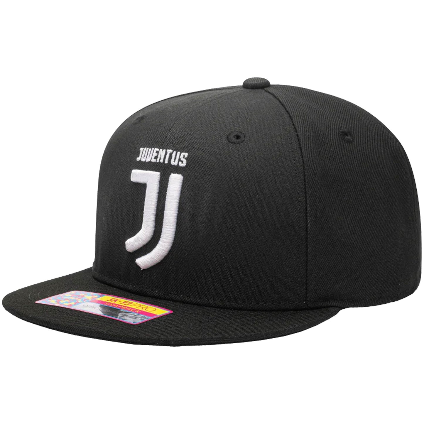 Fan Ink Juventus Snapback Hat Black/White