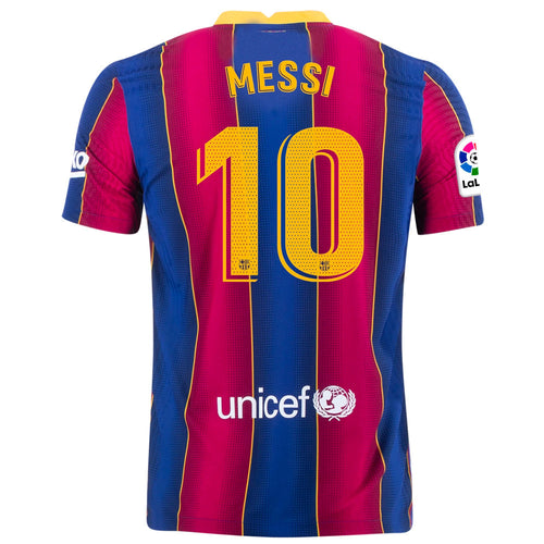 2020/21 FC Barcelona Home Adult Lionel Messi #10 Official Nameset