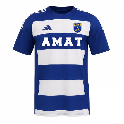 adidas Men's Bishop Amat Home Game Jersey Royal/White
