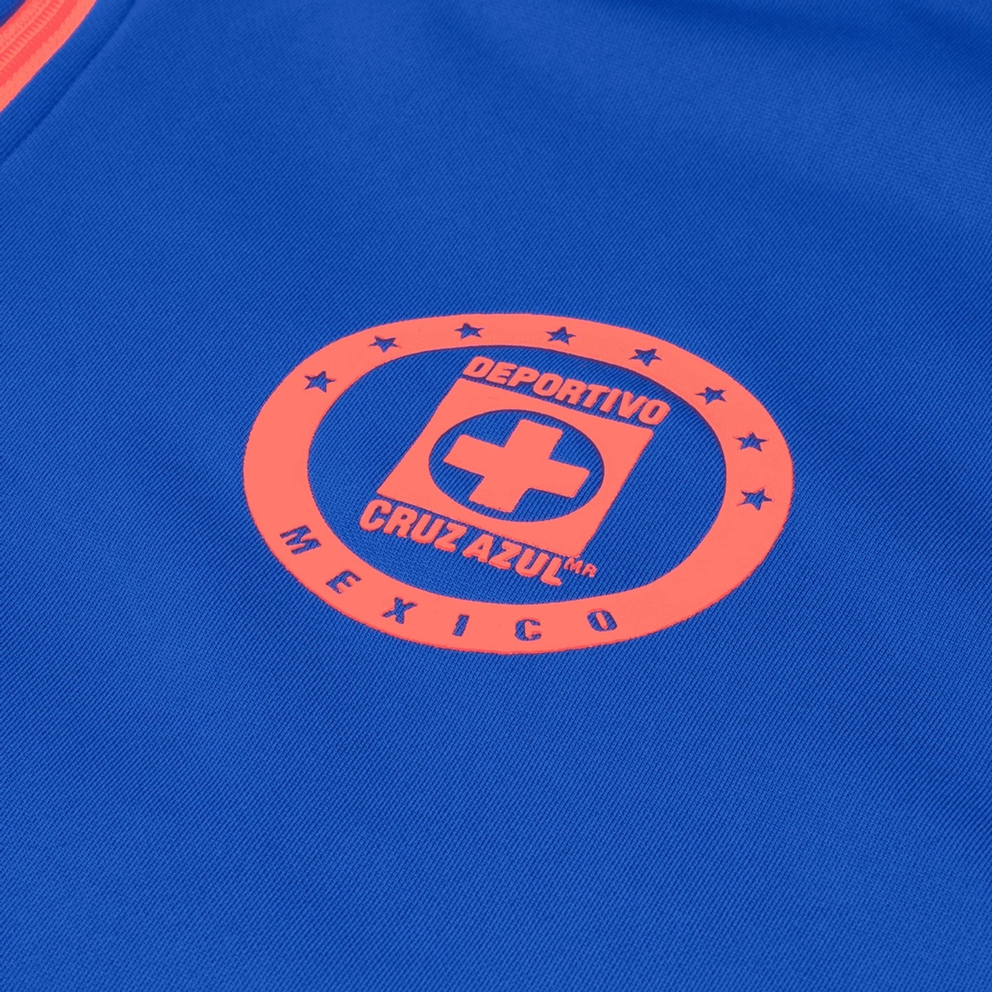 Joma Men's Cruz Azul 2021/22 Full Zip Jacket Royal/Orange Red