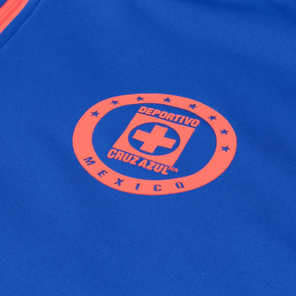 Joma Men's Cruz Azul 2021/22 Full Zip Jacket Royal/Orange Red