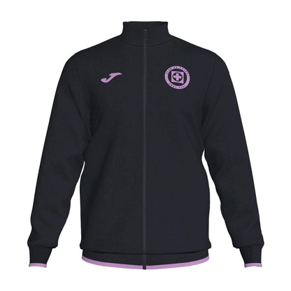 Joma Men's Cruz Azul Training Full Zip Up Jacket Black/Purple