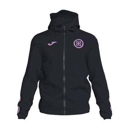 Joma Men's Cruz Azul Training Rain Coat Black/Purple