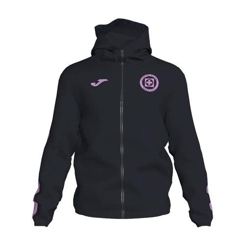Joma Men's Cruz Azul Training Rain Coat Black/Purple