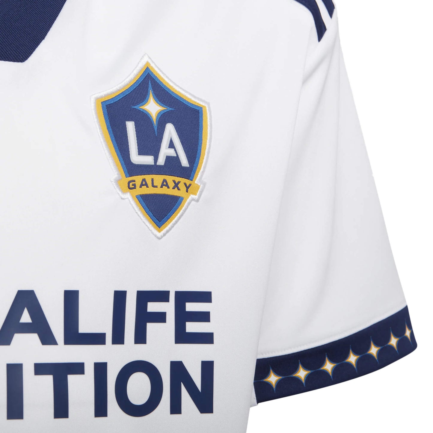 adidas Kids LA Galaxy 2022/23 Home Jersey White/Navy