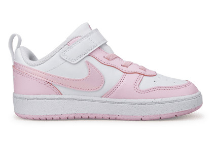 Nike Toddler Court Borough Low Recraft White/Pink Foam