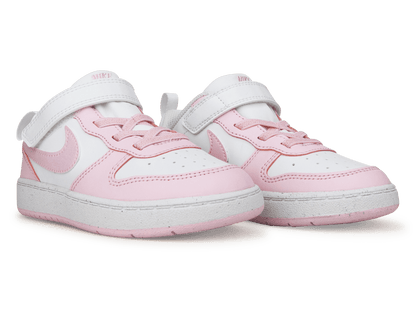 Nike Toddler Court Borough Low Recraft White/Pink Foam