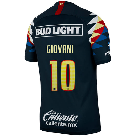 2019/20 Club America Giovani dos Santos #10 Away Official Nameset