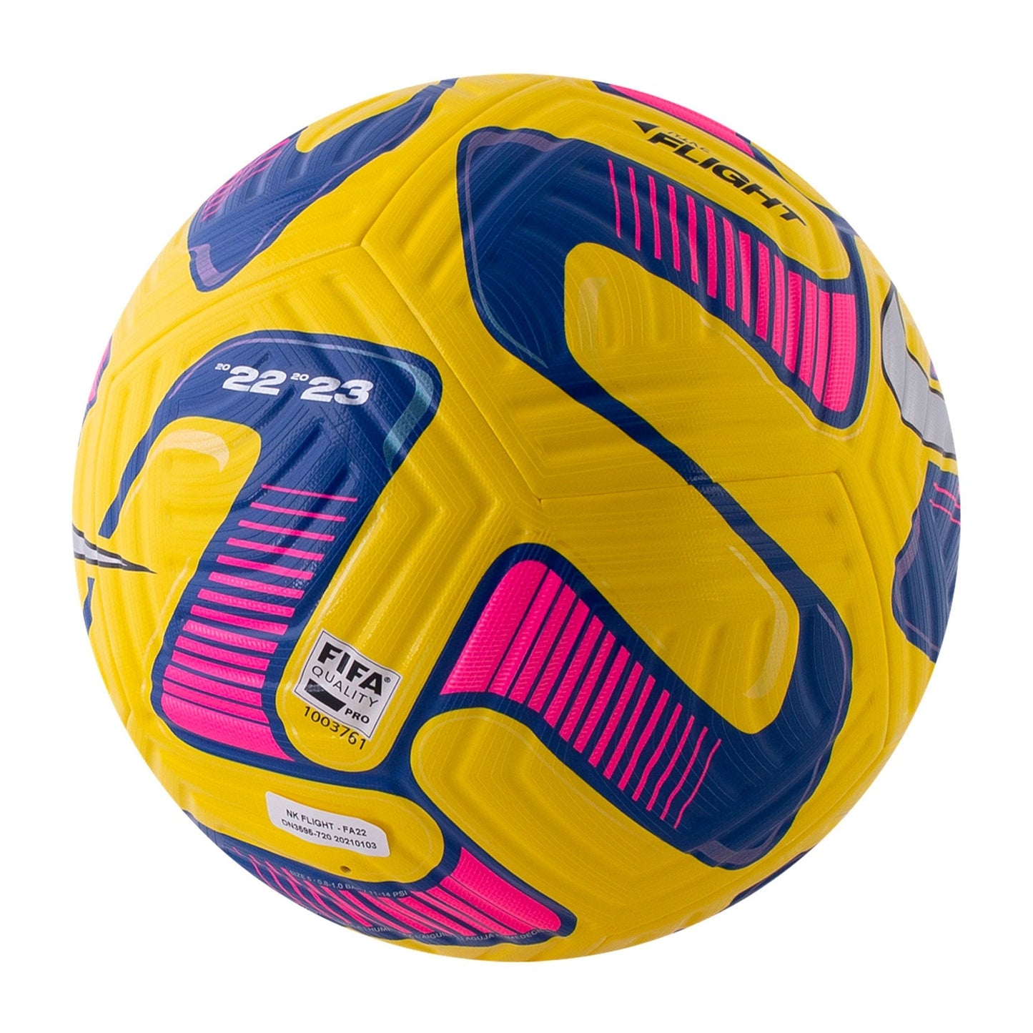 Nike 2022/23 Flight Ball Yellow/Solar Red