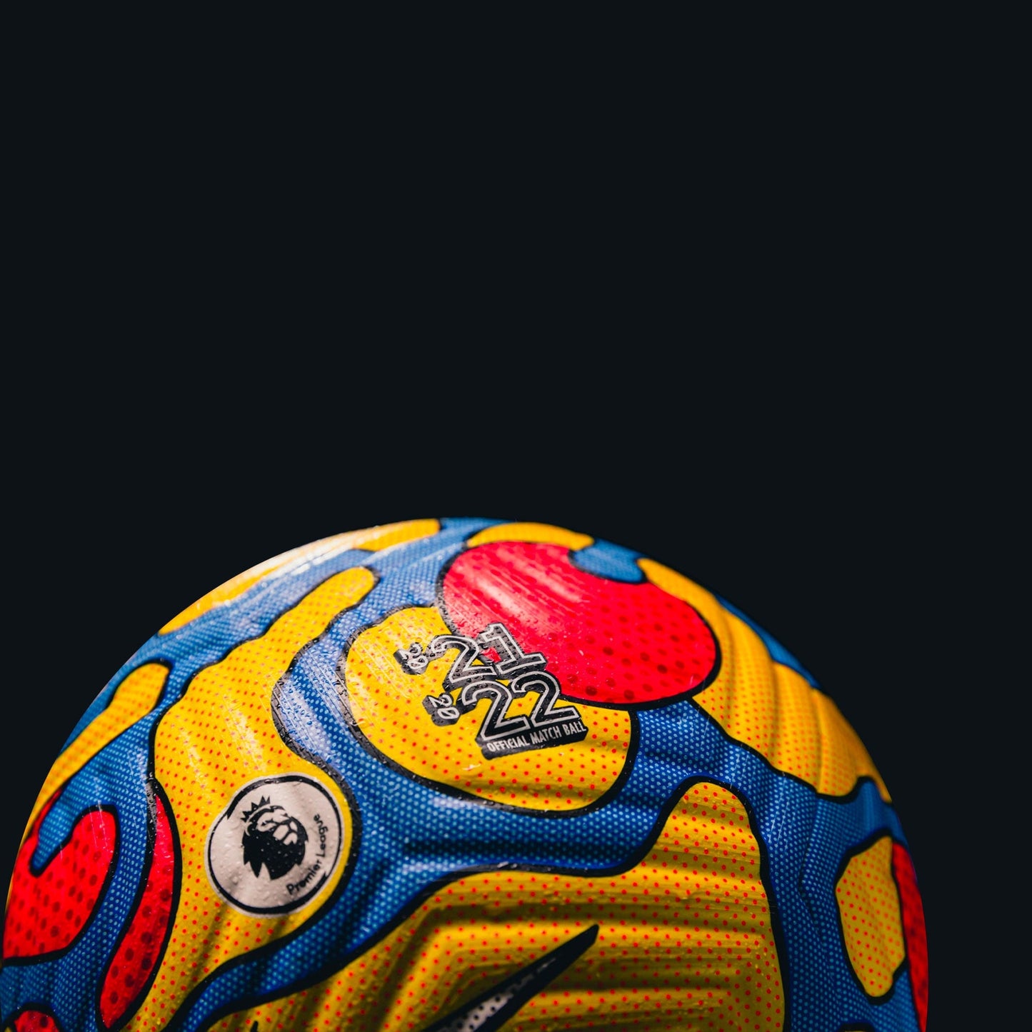 Nike Premier League 2021/22 Flight Official Match Ball Yellow/Crimson