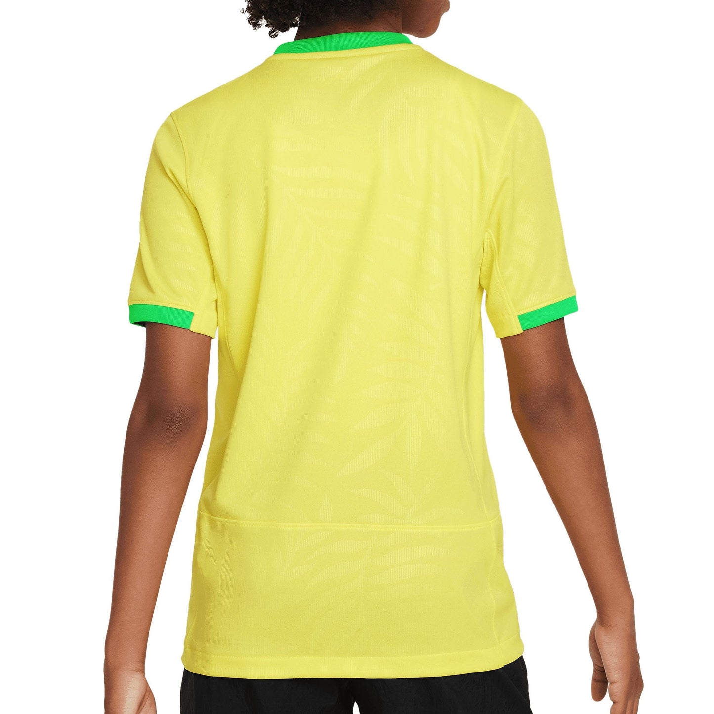 Nike Kids Brazil 2023/24 Home Jersey Yellow/Green