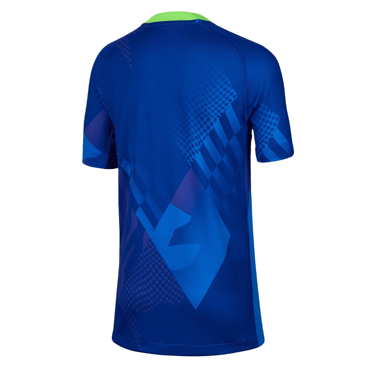 Nike Kids Brazil 2025/26 Away Jersey Blue/Green