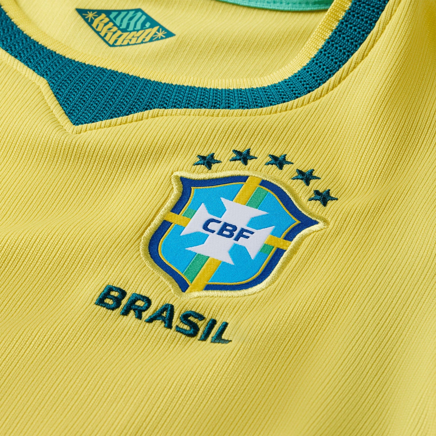 Nike Kid's Brazil World Cup 2026 Home Mini Kit Yellow