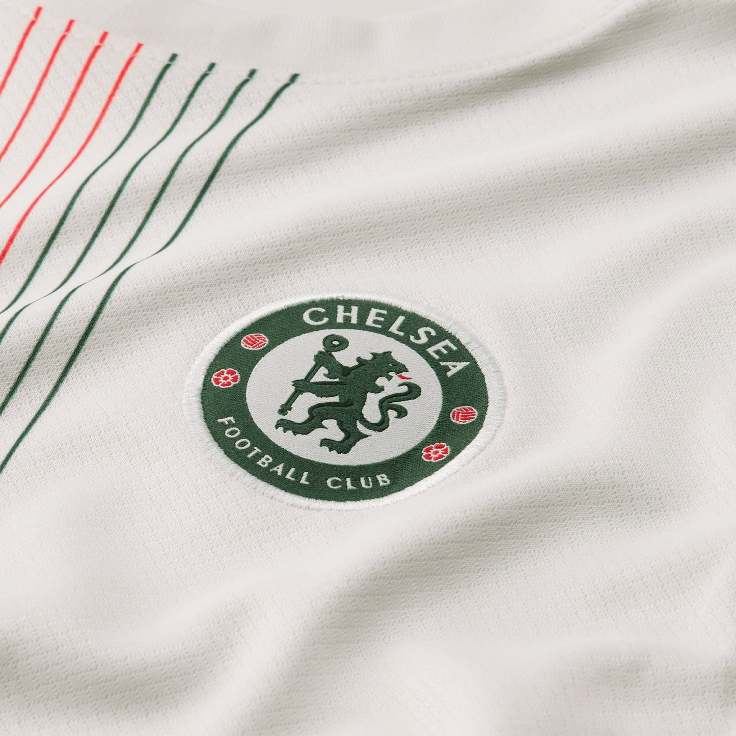 Nike Kids Chelsea 2025/26 Away Jersey Jade/Red
