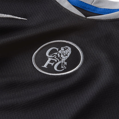 Nike Kids Chelsea 2025/26 Third Jersey Black/Silver/Blue