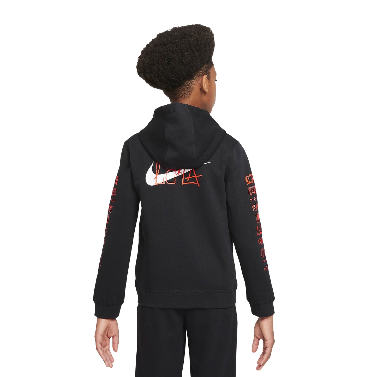 Nike Kids Club America 2021/22 Full Zip Hoodie Black/White