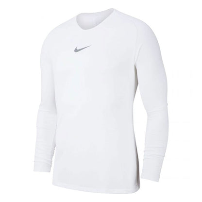 Nike Kids Dri-Fit Park First Layer Compression Top White/Cool Grey