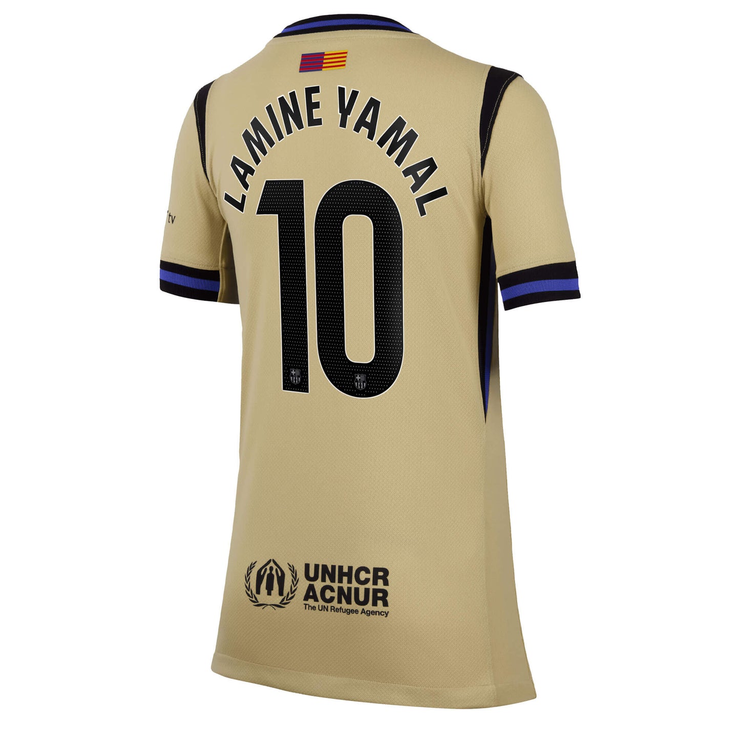 Nike Kids FC Barcelona 2025/26 Away Jersey w/ Lamine Yamal #10 Printing