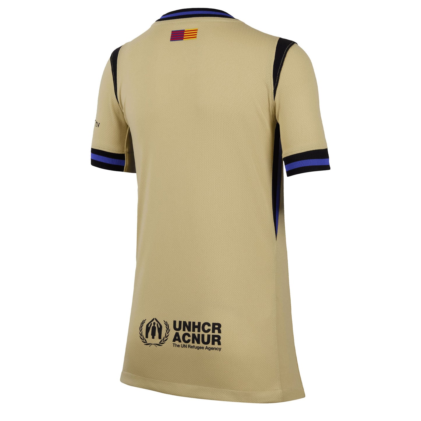 Nike Kids FC Barcelona 2025/26 Away Jersey Team Gold/Persian Violet/Black