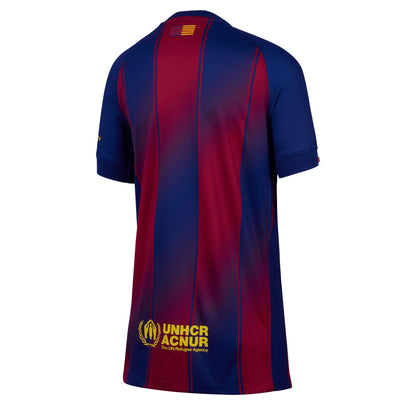 Nike Kids FC Barcelona 2025/26 Home Jersey Royal Blue/Red