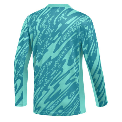 Nike Kids Gardien V Goalkeeper Long Sleeve Jersey Turquoise/Teal Nebula