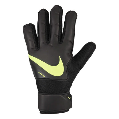 Nike Kids Goalkeeper Match Gloves Black/Volt