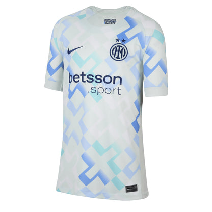 Nike Kids Inter Milan 2025/26 Away Jersey Ghost Aqua/White/Blue Void