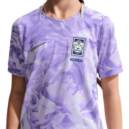 Nike Kids Korea World Cup 2026 Away Jersey Purple