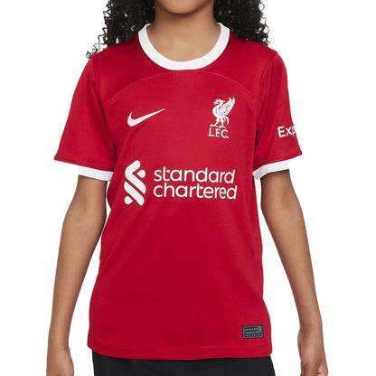 Nike Kids Liverpool 2023/24 Home Jersey Red/White