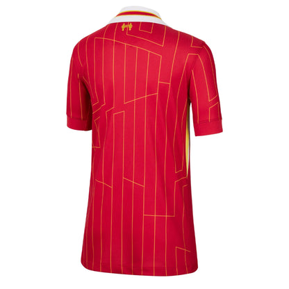 Nike Kids Liverpool Home Jersey 2024/25 Red/Yellow