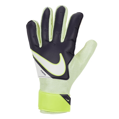 Nike Kids Match Goalkeeper Gloves Black/Volt