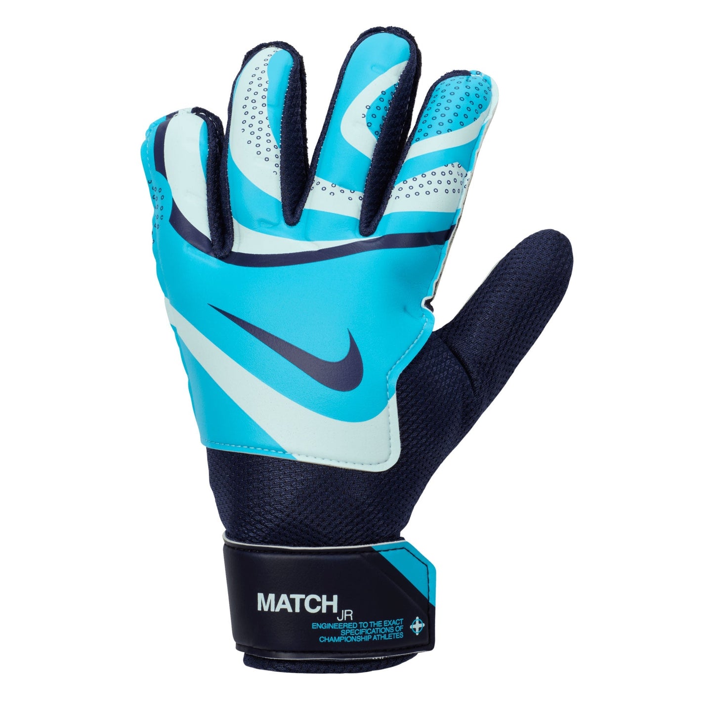 Nike Kids Match Goalkeeper Gloves Glacier Blue/Blackened Blue