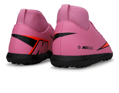 Nike Kids Zoom Mercurial Superfly 10 Club TF Magic Flamingo/Black
