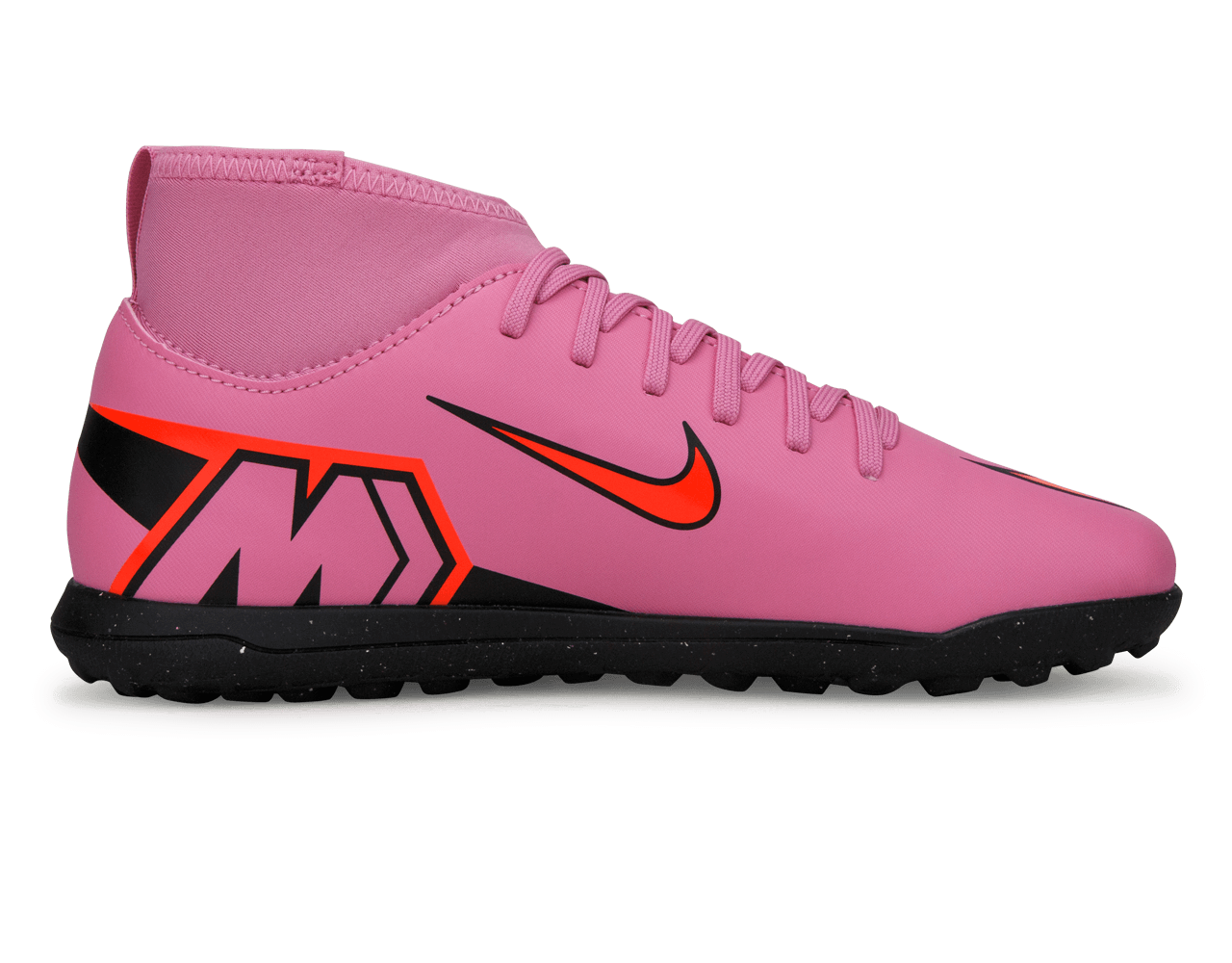 Nike Kids Zoom Mercurial Superfly 10 Club TF Magic Flamingo/Black