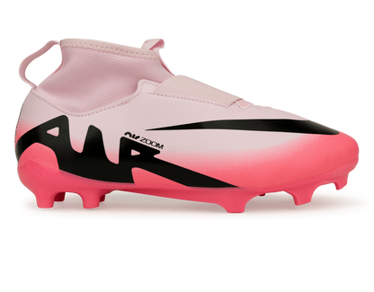 Nike Kids Zoom Mercurial Superfly 9 Academy FG/MG Pink Foam/Black
