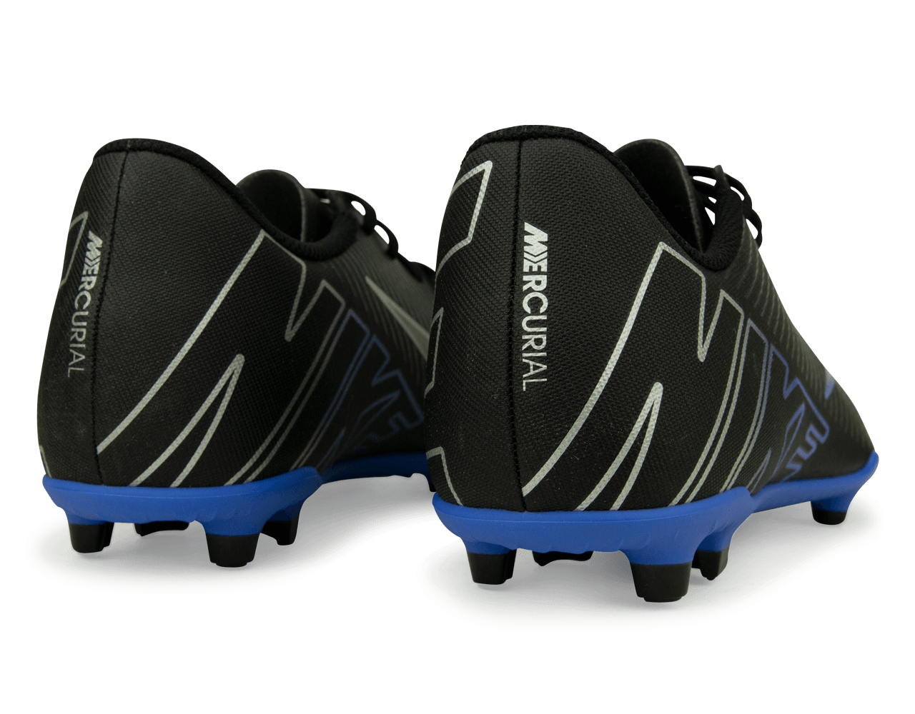 Nike Kids Zoom Mercurial Vapor 15 Club FG/MG Black/Blue