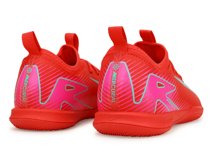 Nike Kids Zoom Mercurial Vapor 16 Academy IC Ember Glow/Aurora Green
