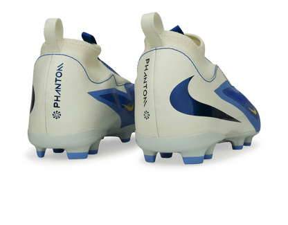 Nike Kids Phantom 6 High Academy FG LV8 Racer Blue/Dark Obsidian