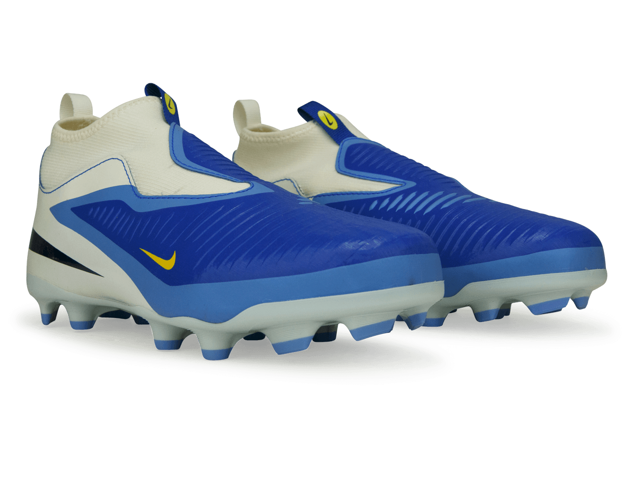 Nike Kids Phantom 6 High Academy FG LV8 Racer Blue/Dark Obsidian