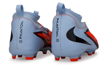 Nike Kids Phantom 6 High Academy FG/MG Royal Tint/Bright Crimson